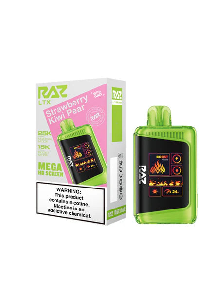 RAZ LTX 25K 5%  STRAWBERRY KIWI PEAR