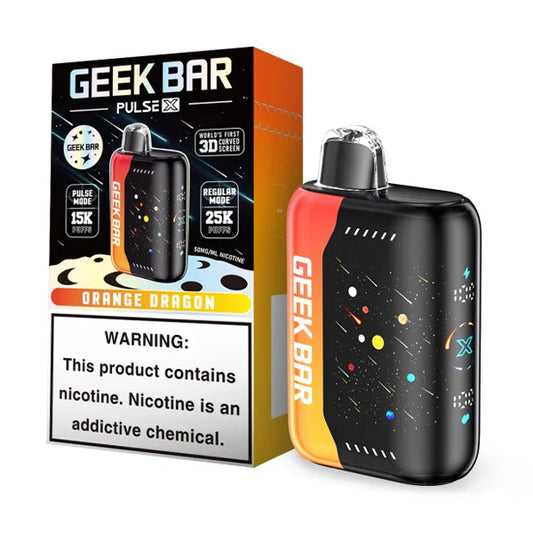 GEEKBAR PULSE X 25000  ORANGE DRAGON