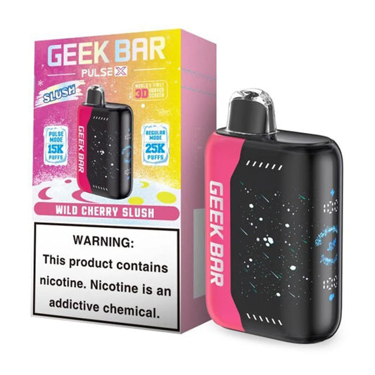GEEKBAR PULSE X 25000  (SLUSH EDITION) WILD CHERRY SLUSH
