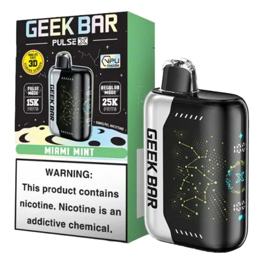 GEEKBAR PULSE X 25000  MIAMI MINT