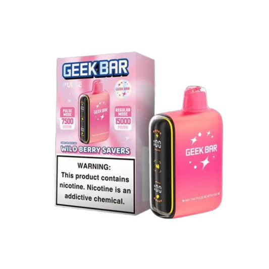 GEEKBAR PULSE  (SAVERS EDITION) WILD BERRY SAVERS