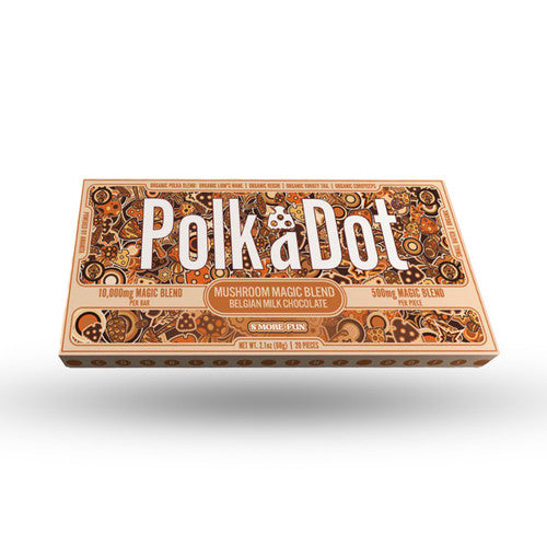 Polkadot Mushroom Chocolate – S’more Fun 500 mg | Functional Mushroom Chocolate Bar