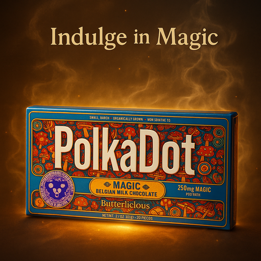 PolkaDot Wonderful Wafer | Buy 10,000mg Gourmet Mushroom Chocolate Bar