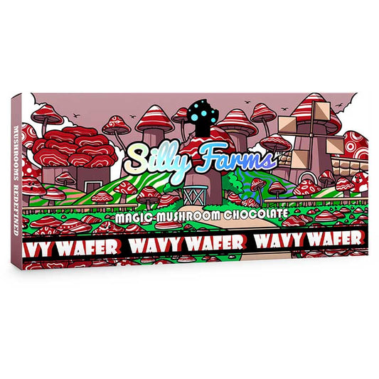 Buy Wafer Mushroom Chocolate Bar – Wavy Wafer by Silly Farms