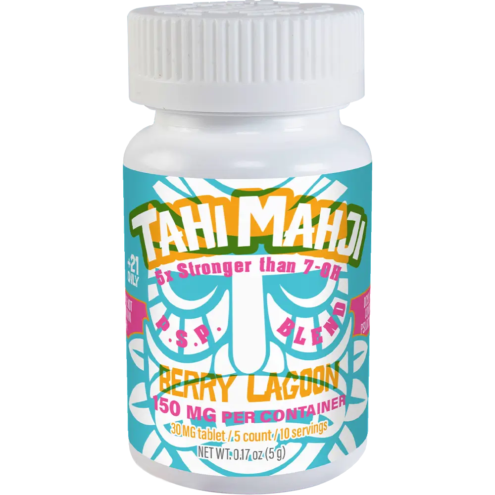 Tahi Mahji P.S.P. Blend Berry Lagoon chewable botanical tablet St Pete