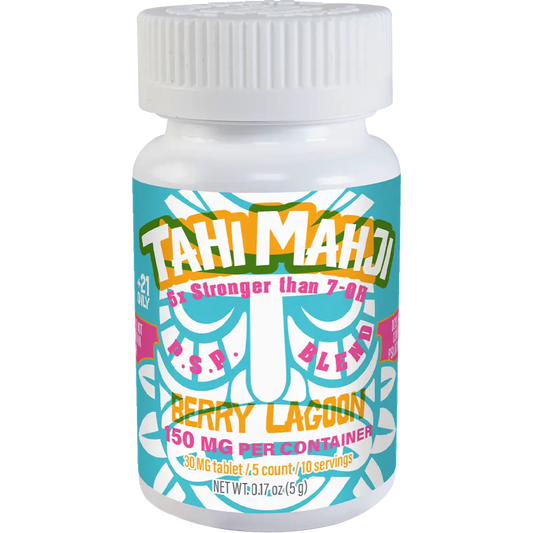 Tahi Mahji P.S.P. Blend Berry Lagoon chewable botanical tablet St Pete