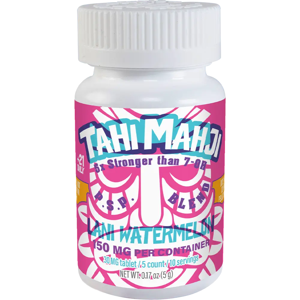 Tahi Mahji P.S.P. Blend Lani Watermelon chewable botanical tablet St Pete
