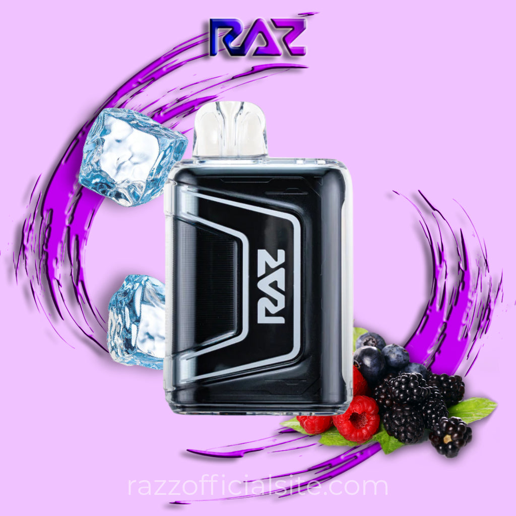RAZ RX 50K Triple Berry Batch | 50K Puff Batch Edition Smart Display Vape - RAZ