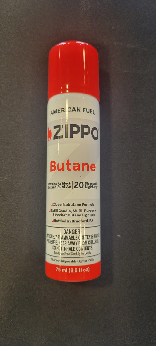 Zippo Butane Fuel – 2.5 oz Refillable Lighter Canister