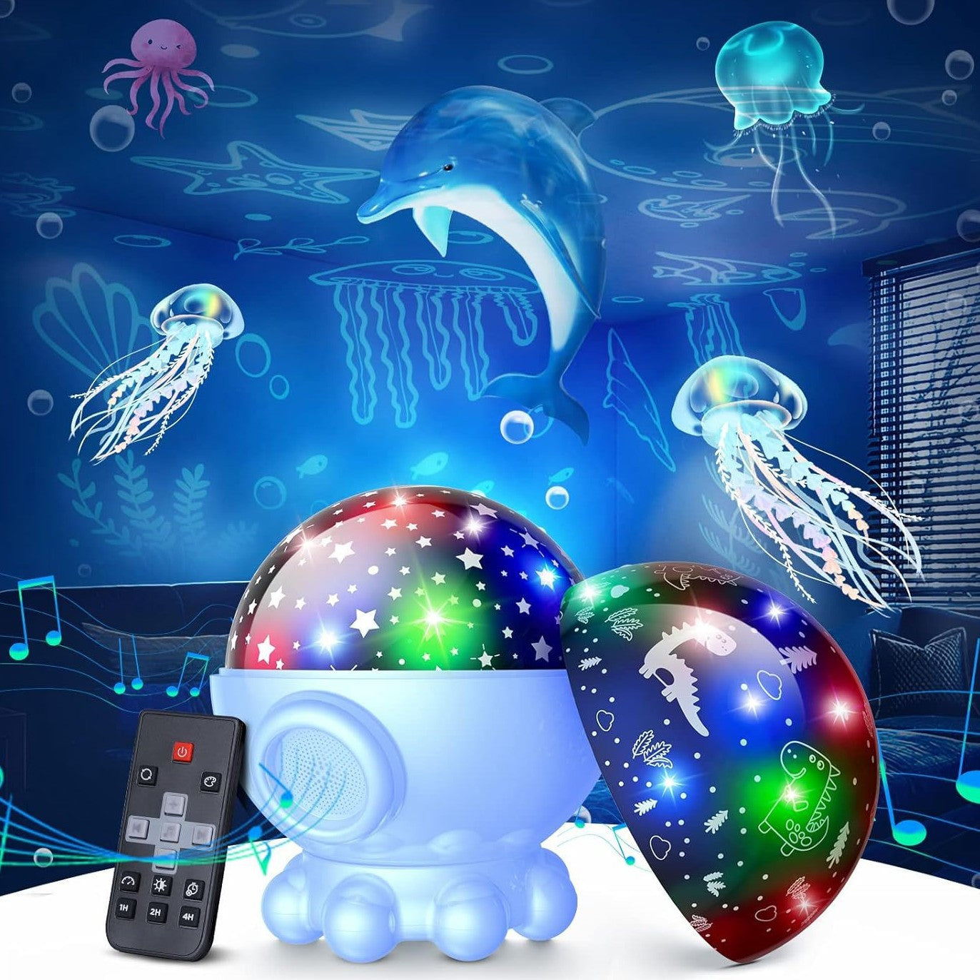 Jellyfish Ambient Lamp  Deep Sea Glow Lighting Cloud Culture St Pete - packaging