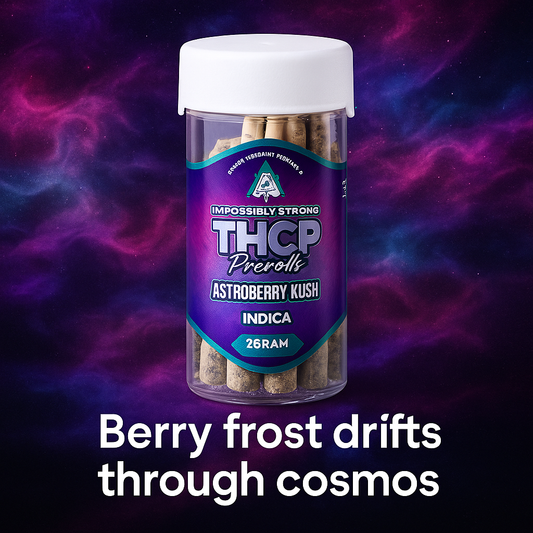(10ct Jar) Astroberry Kush THC-P Preroll – Astro Eight 2GRM | Premium Indica