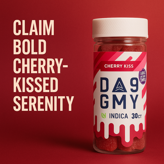 Cherry Kiss Delta-9 Gummies – 810mg | 30ct Indica Edibles by A Gift From Nature