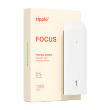 Buy Ripple+ FOCUS – Mango Green Tea | Nicotine‑Free Focus‑Enhancing Botanical Vapor