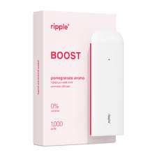 Buy Ripple+ BOOST – Pomegranate | Uplifting Nicotine‑Free Botanical Vapor