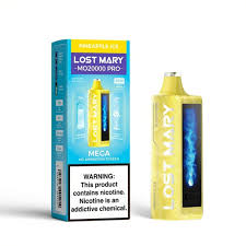 Pineapple Ice Lost Mary MO20000 PRO Vape – 20,000 Puff Rechargeable (5% Nicotine, Dual Mesh Coil)