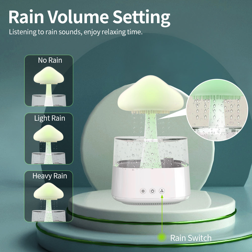 Rain cloud humidifier TikTok viral diffuser aesthetic room decor zen