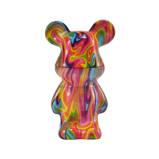 Gloomy Bear Standing Grinder – 60mm Zinc Herb Grinder | ZM003 Display Pack