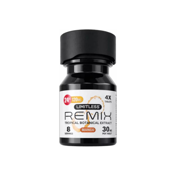 Limitless Remix Mango 30mg tropical botanical extract tablet St Pete