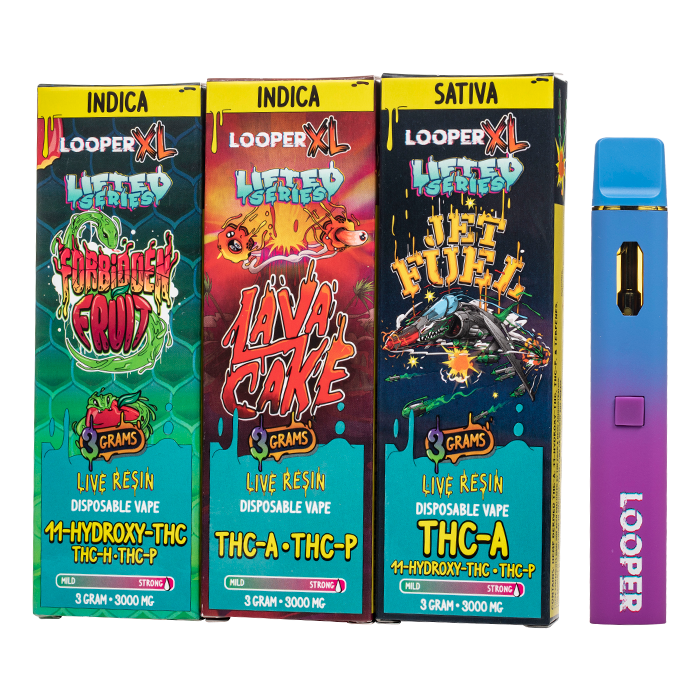 Looper Lifted Series Lava Cake 3G Live Resin Disposable - Looper