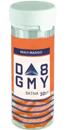 Maui Mango Delta-8 Gummies – 750mg | 30ct Sativa Edibles by A Gift From Nature