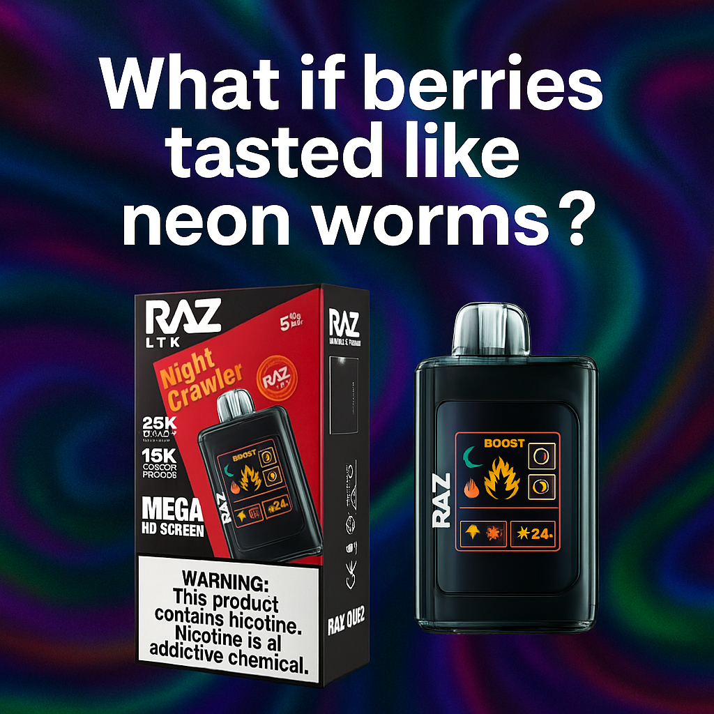 RAZ LTX Night Crawler Disposable Vape - Premium 25000 Puff | Cloud Culture