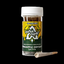 (10ct Jar) ASTRO EIGHT THCA LIQUID DIAMOND 2GRM PREROLL PINEAPPLE ODYSSEY (SATIVA)