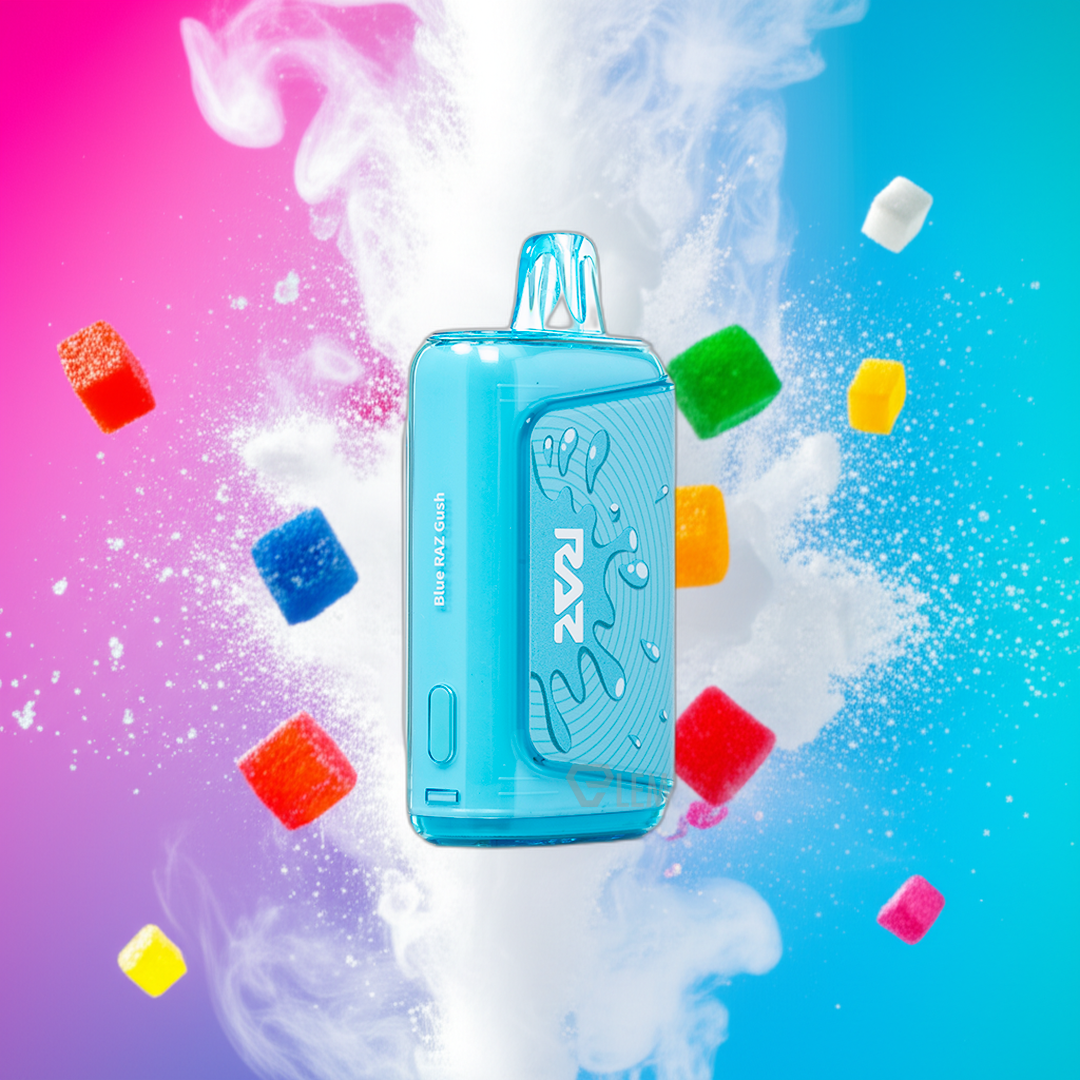 RAZ LTX 25K Blue Raz Gush Gush Edition disposable vape