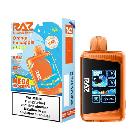 RAZ LTX 25K Orange Pineapple Punch Punch Edition Smart Display Vape