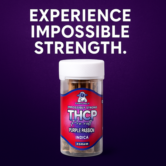 (10ct Jar) Purple Passion THC-P Preroll 2g | Indica by Astro Eight