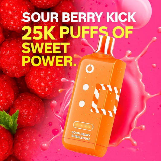 Off-Stamp X-Cube Sour Berry Kick Pod – Sweet Cube 25K Puffs | Premium Replacement