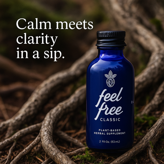 Feel Free Classic Kava Kratom Wellness Tonic – Artisan Botanical Blend | Cloud Culture