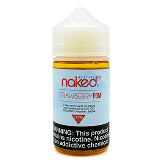 Buy Naked 100 Strawberry Pom 12mg — Premium Fruit Menthol Vape Juice | Cloud Culture