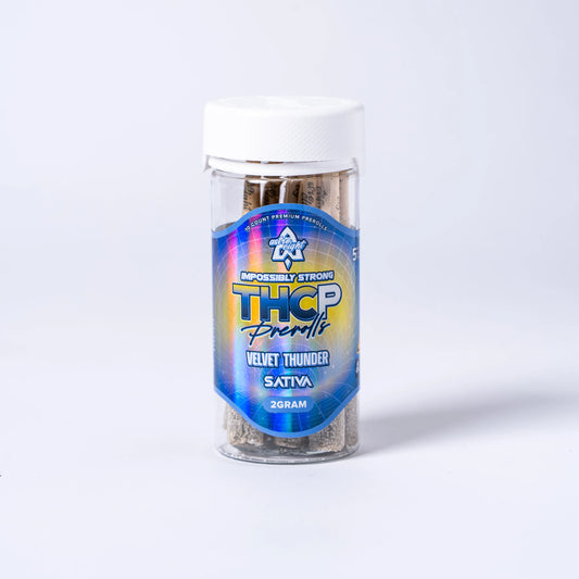 (10ct Jar)  Velvet Thunder THC-P Preroll – 2g | Sativa by Astro Eight