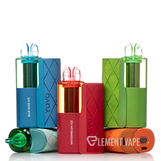 YOVO JB50000 Peach Raspberry disposable vape fruit flavor St Pete vape shop